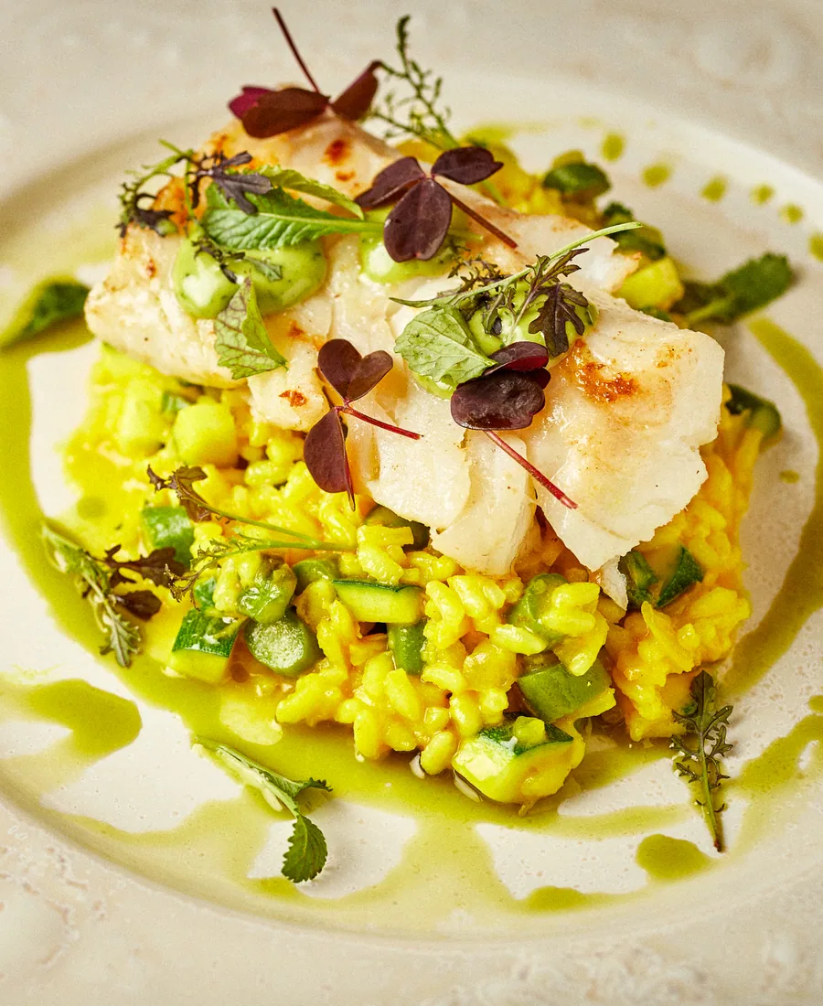 Risotto z rybą